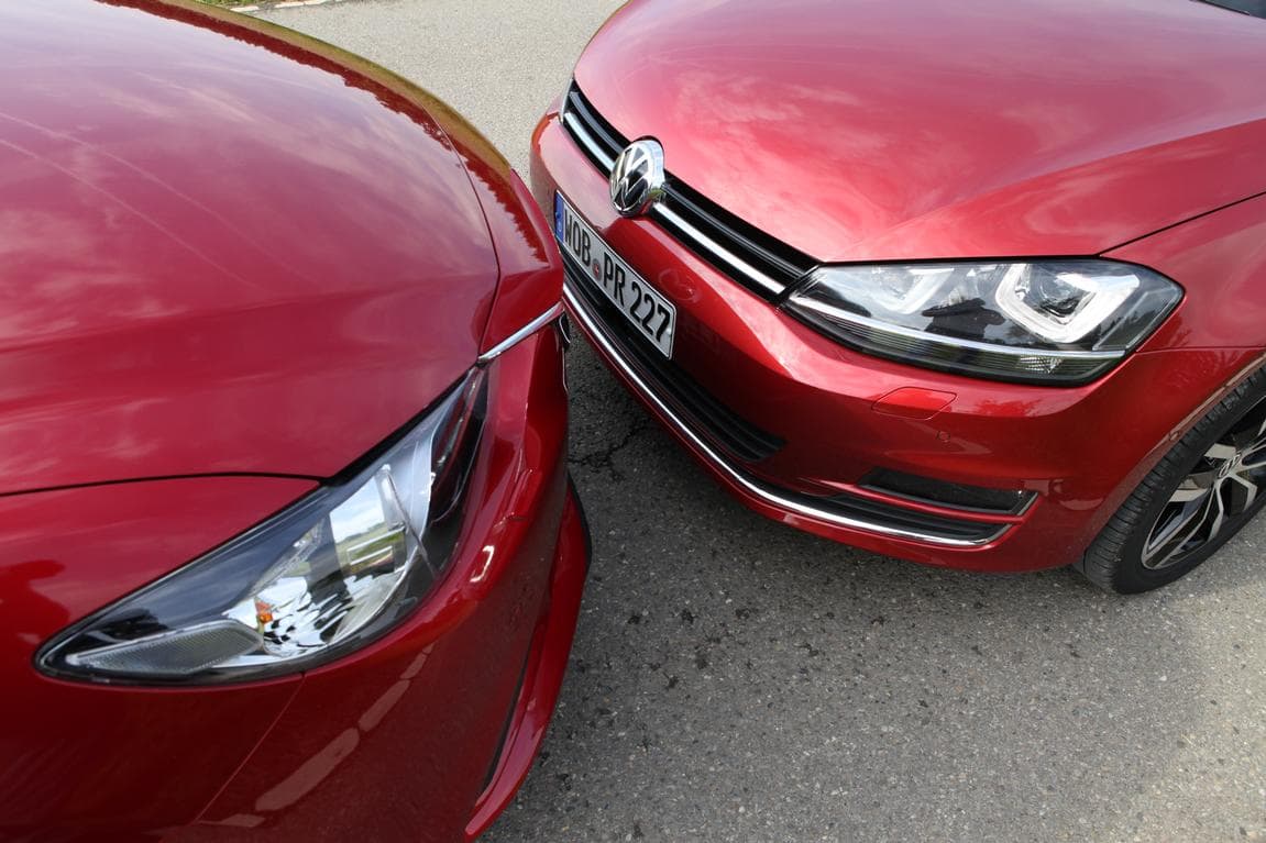 Golf Variant vs. Mazda6 Kombi